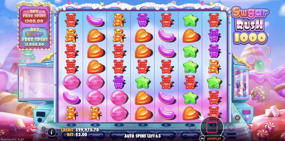 Sugar Rush 1000 Slot