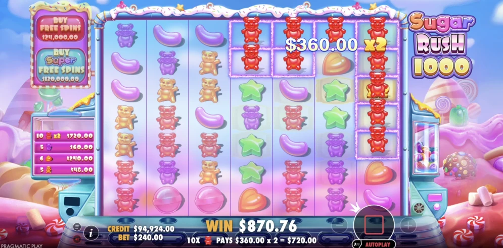 Sugar Rush 1000