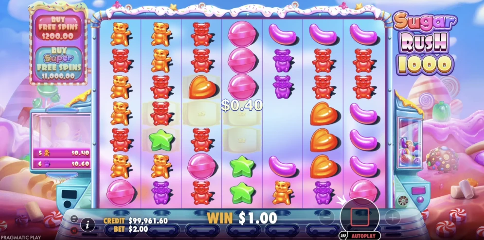 Sugar Rush 1000 Slot