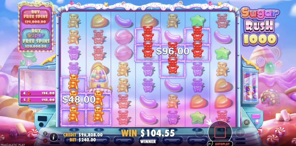 Sugar Rush 1000 Slot